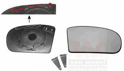 VAN WEZEL 3032838 -  Зеркальное стекло, наружное зеркало